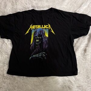 Black Metallica Graphic T-Shirt
